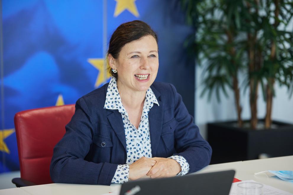 Participation of Věra Jourová, Vice-President of the European Commission, in the launch event of the campaign "CharactHer – Empowering all talents in the Film and the Media industries"