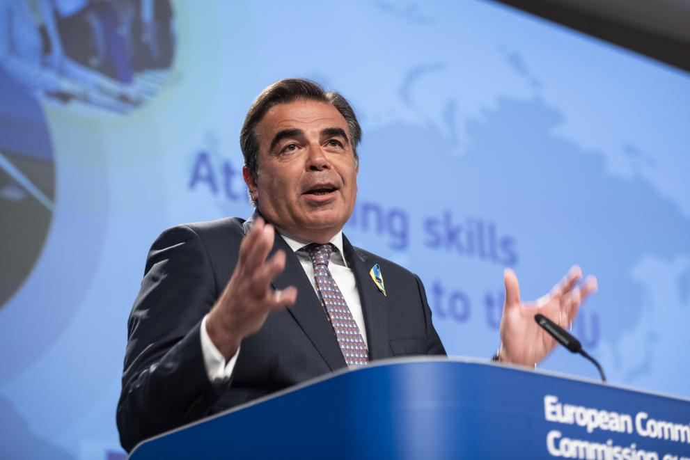 Read-out of the weekly meeting of the von der Leyen Commission by Margaritis Schinas, Vice-President of the European Commission, and Ylva Johansson, European Commissioner, on the Legal Migration package