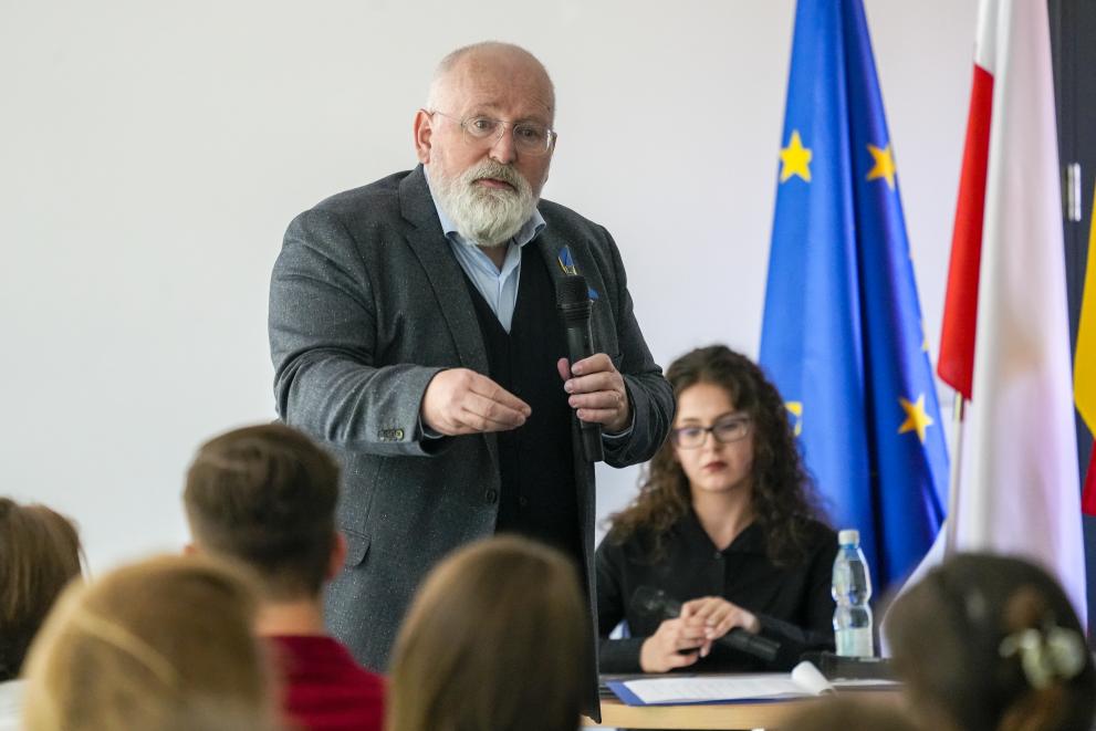Visit of Frans Timmermans, Executive Vice-President of the European Commission, to Poland