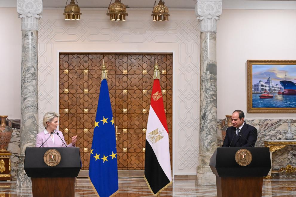 Visit of Ursula von der Leyen, President of the European Commission, to Egypt