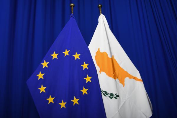 EU Member States flags alongside the European flag