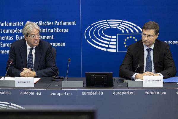 Read-out of the weekly meeting of the von der Leyen Commission by Valdis Dombrovskis, Executive Vice-President of the European Commission, and Paolo Gentiloni, European Commissioner, on the relaunch of the review of EU economic governance