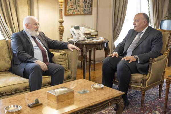 Visit of Frans Timmermans, Executive Vice-President of the European Commission, to Egypt