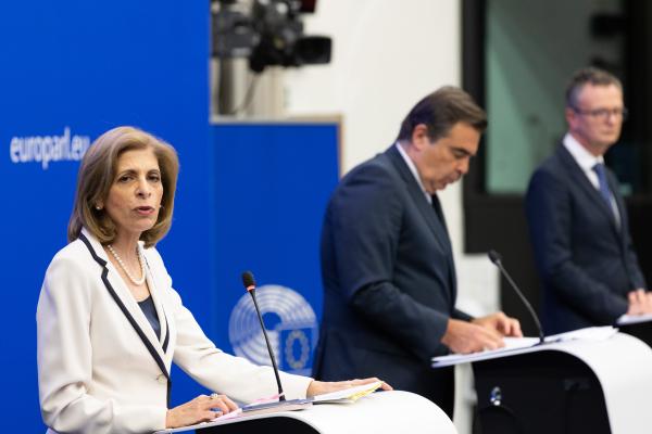 Read-out of the weekly meeting of the von der Leyen Commission by Margaritis Schinas, Vice-President of the European Commission, and Stella Kyriakides, European Commissioner, on a European Health Data Space