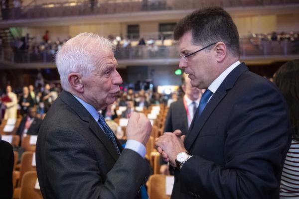 Participation of Josep Borrell Fontelles, High Representative of the Union for Foreign Affairs and Security Policy and Vice-President of the European Commission, and Janez Lenarčič, European Commissioner for Crisis Management, to the European…